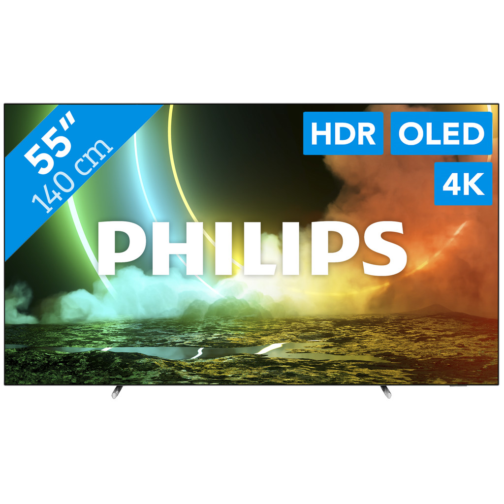 Philips 55OLED706 - Ambilight-4K (UHD)  Smart tv: Android  100 hertz