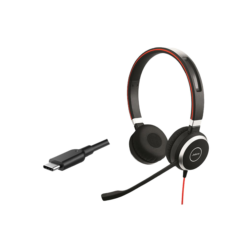 Jabra Evolve 40 USB-C – MS Stereo Office Headset