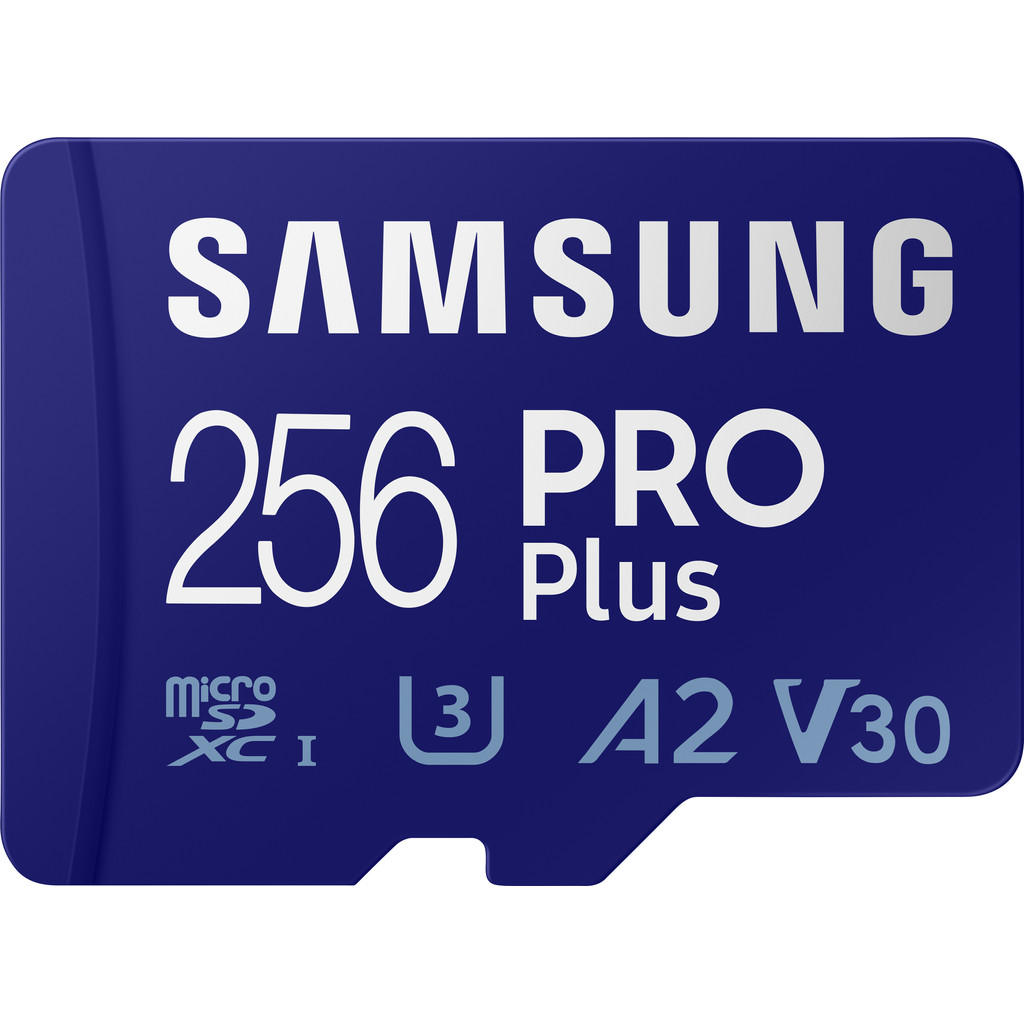 Samsung PRO Plus 256GB microSDXC UHS-I U3 160&120MB/s, FHD & 4K UHDMemoryCard with Adapter