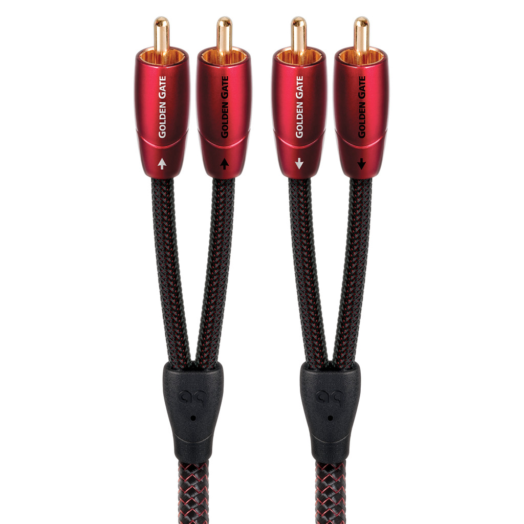AudioQuest Golden Gate RCA - RCA Kabel 1 meter