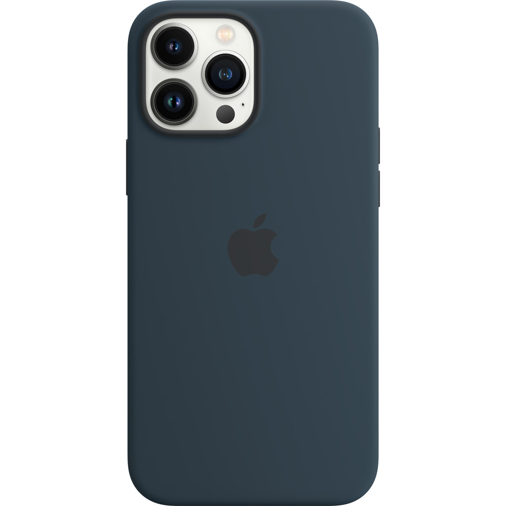 Apple iPhone 13 Pro Max Back Cover met MagSafe Abyss-blauw