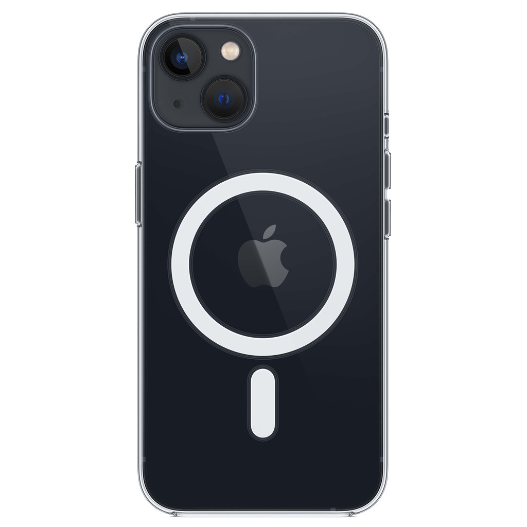 Apple iPhone 13 Back Cover met MagSafeTransparant
