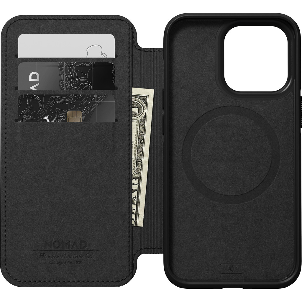 Nomad - Rugged Mag Folio iPhone 13 Pro - zwart