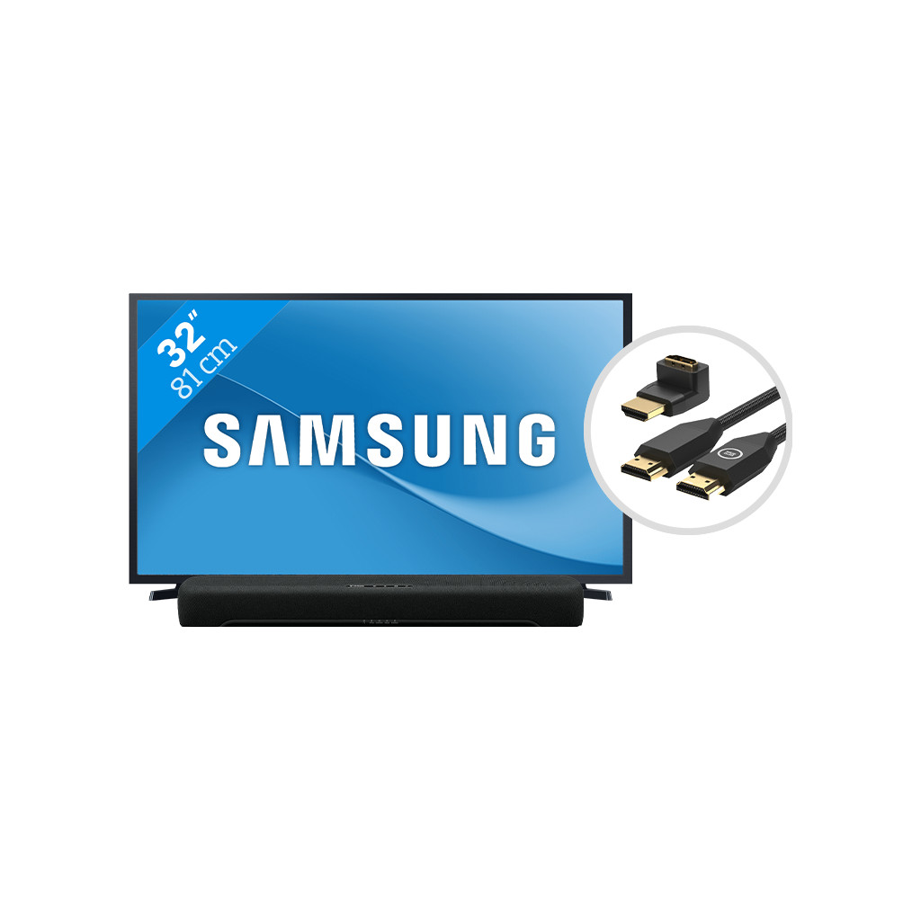Samsung UE32T5300C (2021) + Soundbar + HDMI kabel