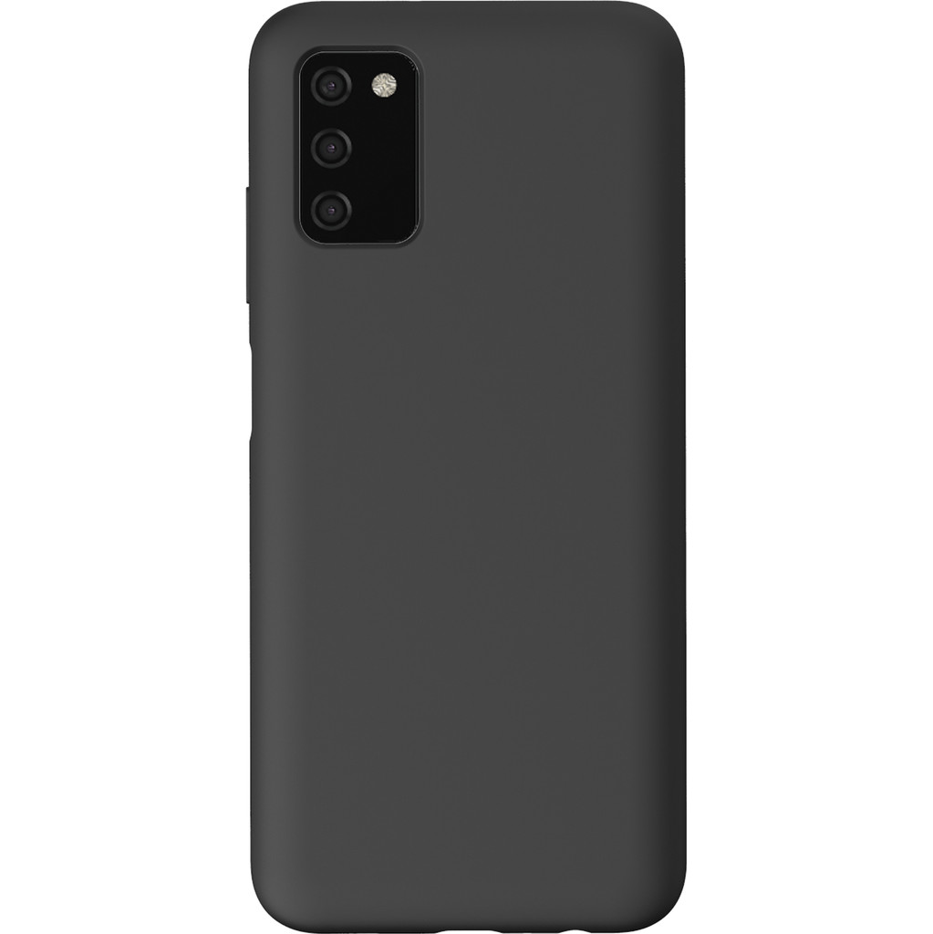 Azuri Samsung Galaxy A03s Back Cover Siliconen Zwart