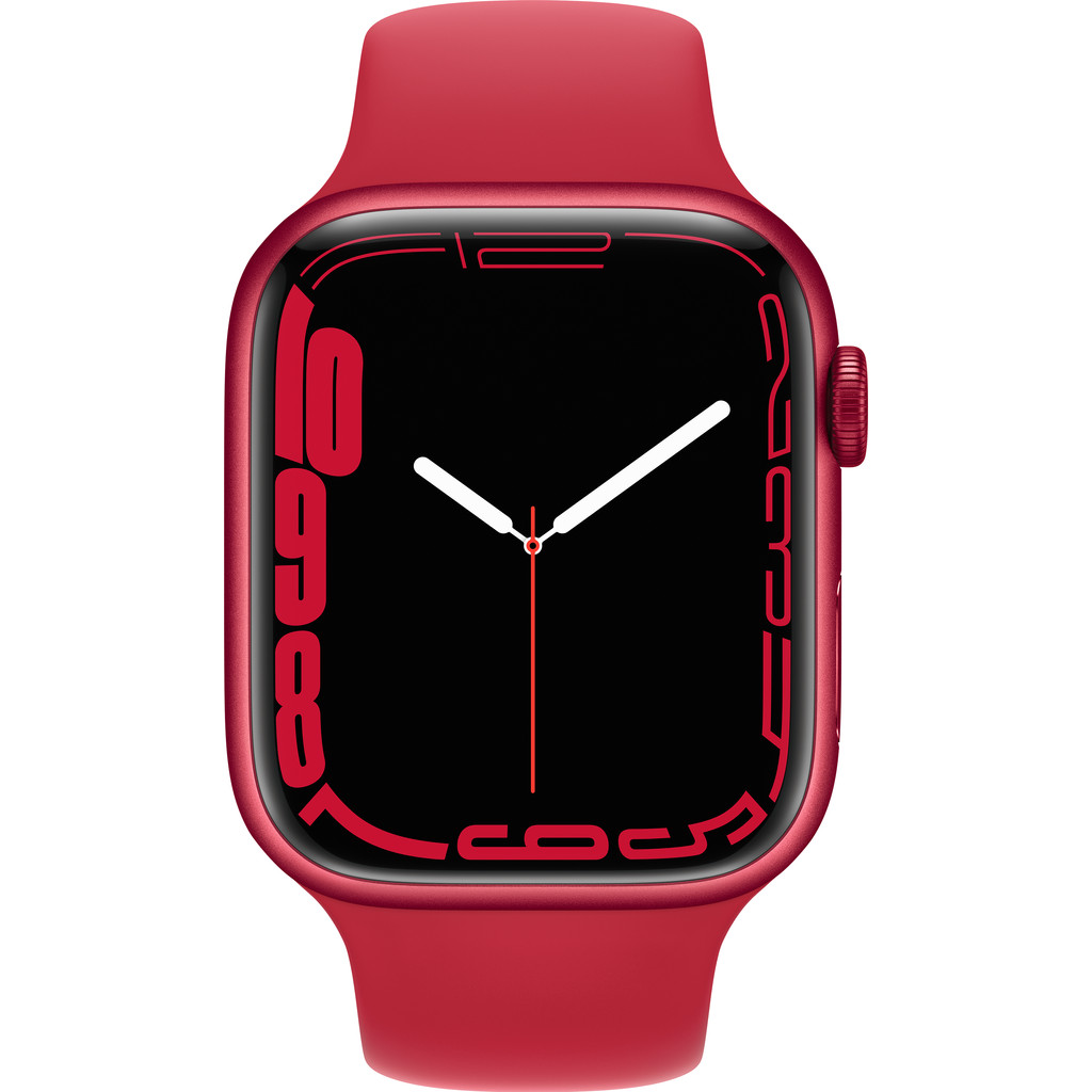 Apple Watch Series 7 4G 45mm RED Aluminium RED Sportband