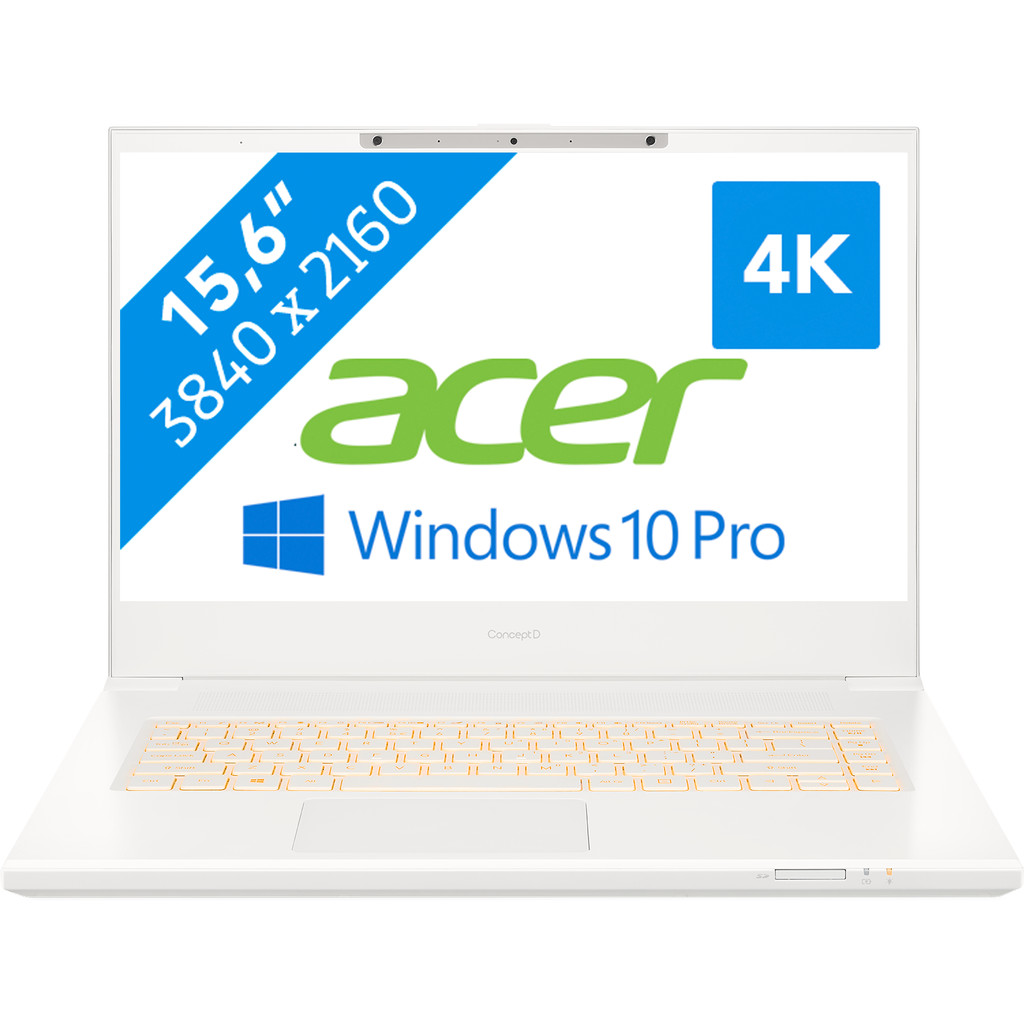Acer ConceptD 7 CN715-73G-78NA-Geschikt voor zakelijk gebruik  Intel Core i7 - 32GB - 1TB SSD  Windows 11 Pro - GeForce RTX 3080