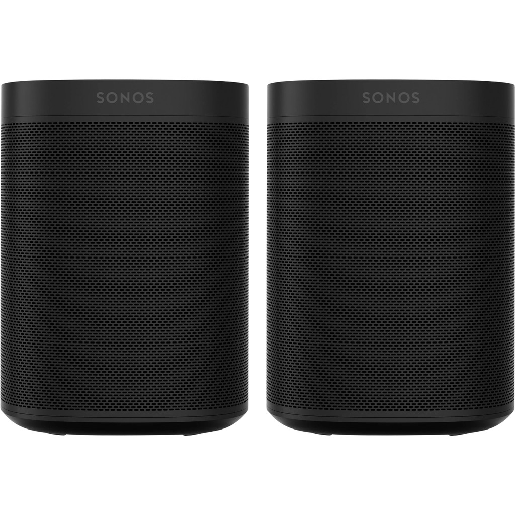 Coolblue Sonos One Duo Pack Zwart aanbieding