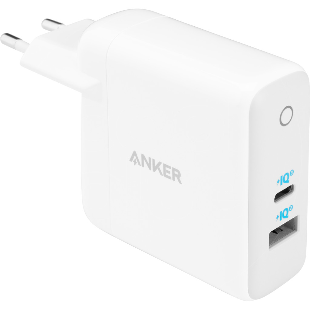 Anker Power Delivery en Quick Charge Oplader 45W Wit