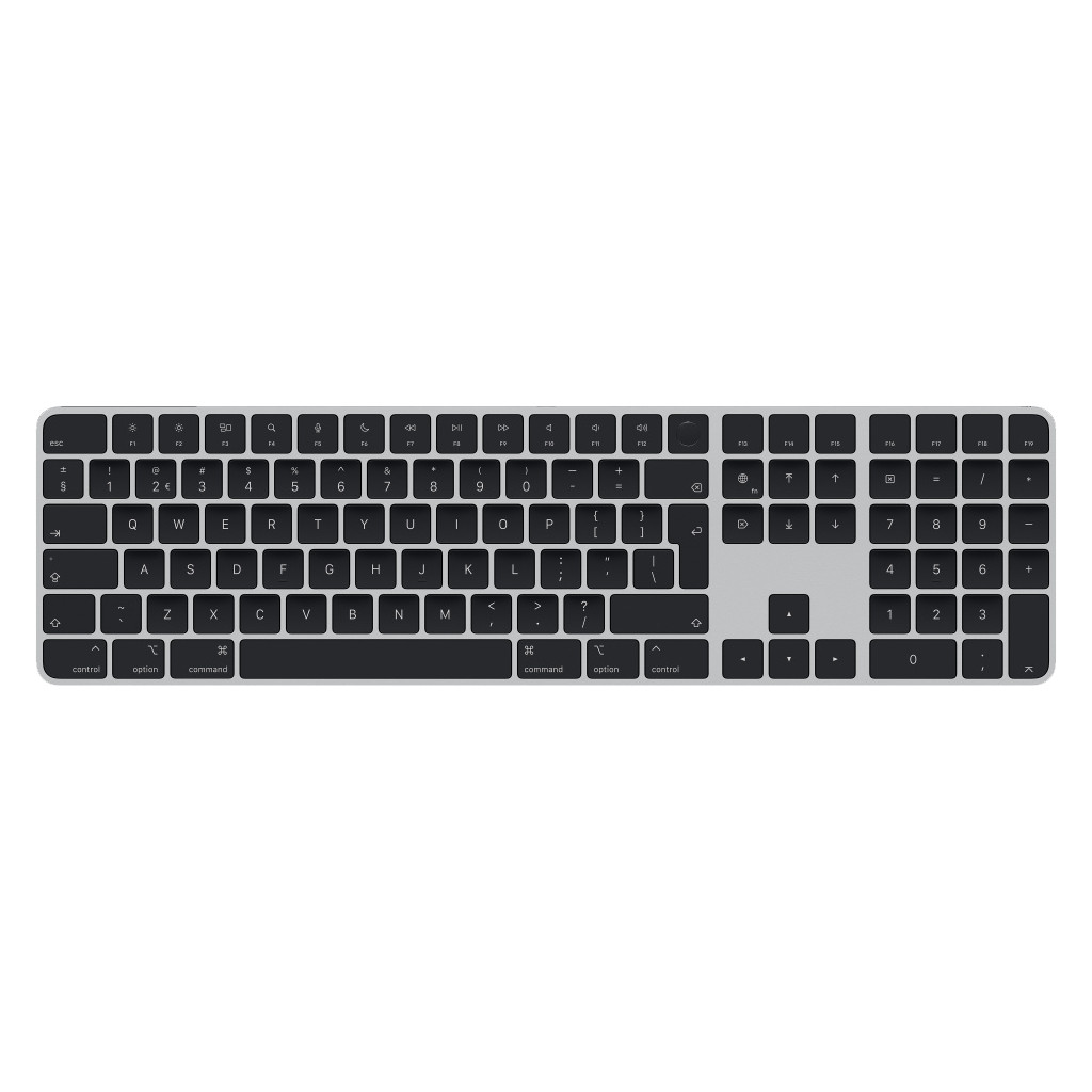 Apple Magic Keyboard met numeriek toetsenblok en Touch ID QWERTY Zwart