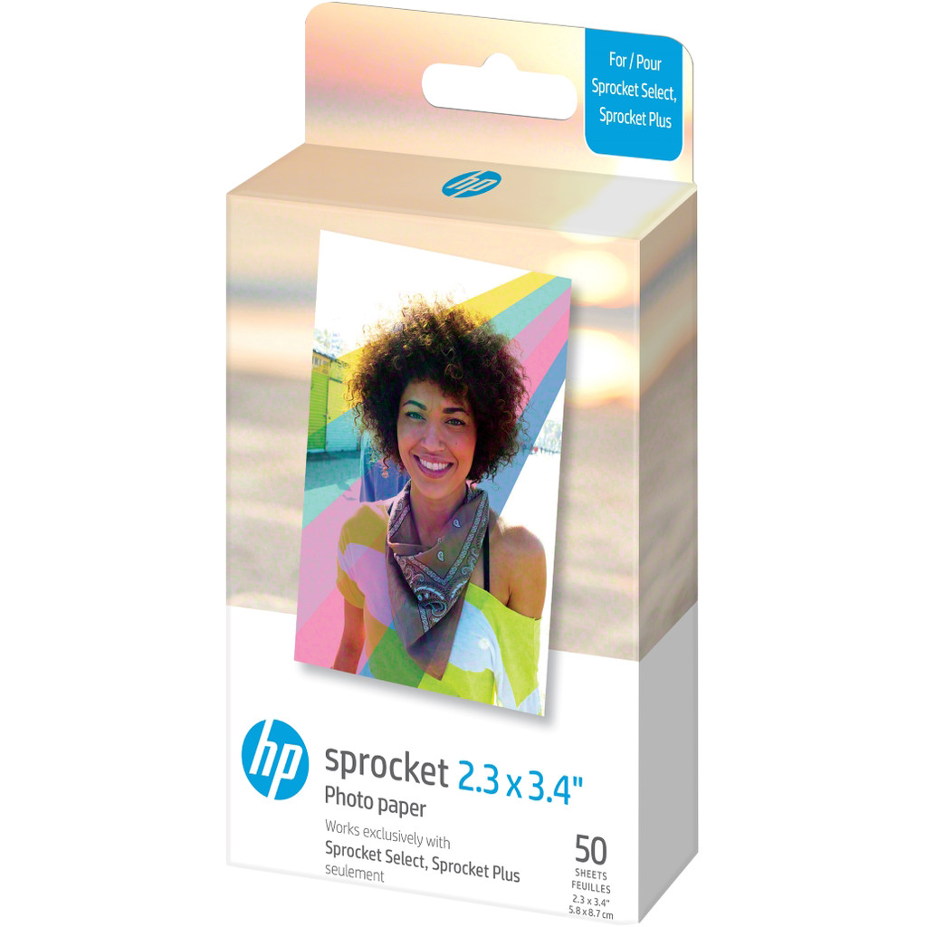 HP Sprocket Select ZINK Fotopapier 50 Pack