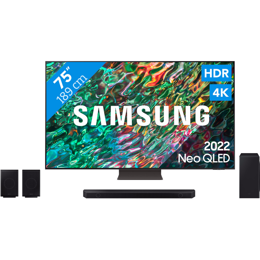Samsung Neo QLED 75QN90B (2022) + Soundbar
