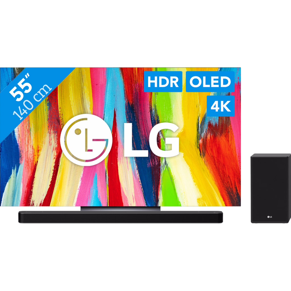 LG OLED55C24LA (2022) + Soundbar