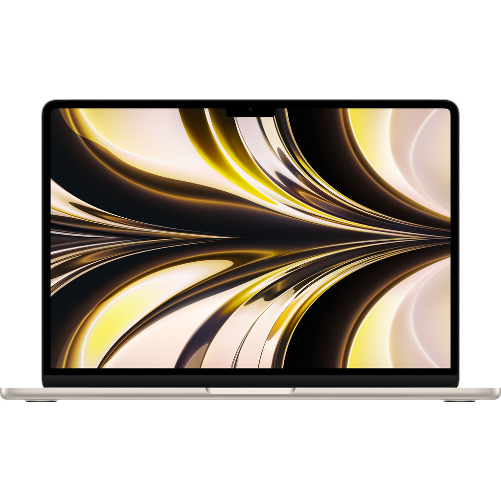Apple MacBook Air (2022) Apple M2 (8 core CPU/10 core GPU) 8GB/512GB Goud