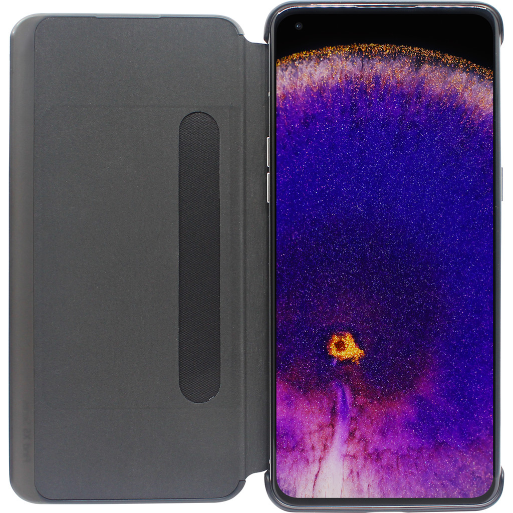 Origineel Oppo Find X5 Pro Hoesje Flip Cover Wallet Book Case Zwart