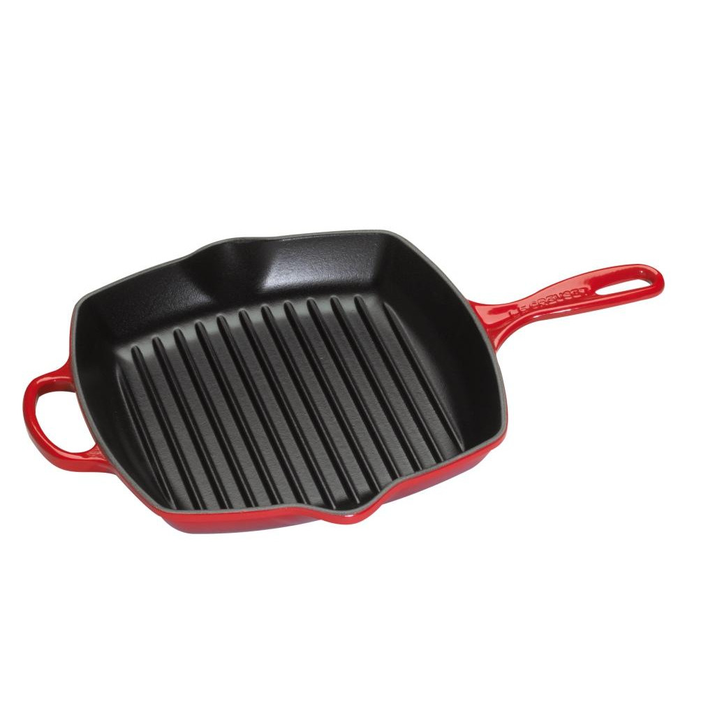 Le Creuset Skillet Vierkante Grillpan 26 Kersenrood