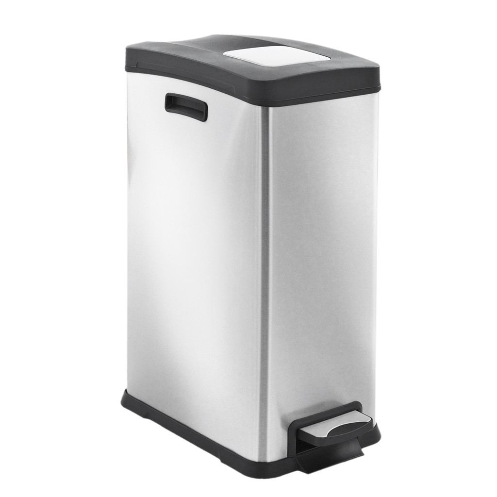 EKO Rejoice Pedaalemmer 30 Liter Mat RVS