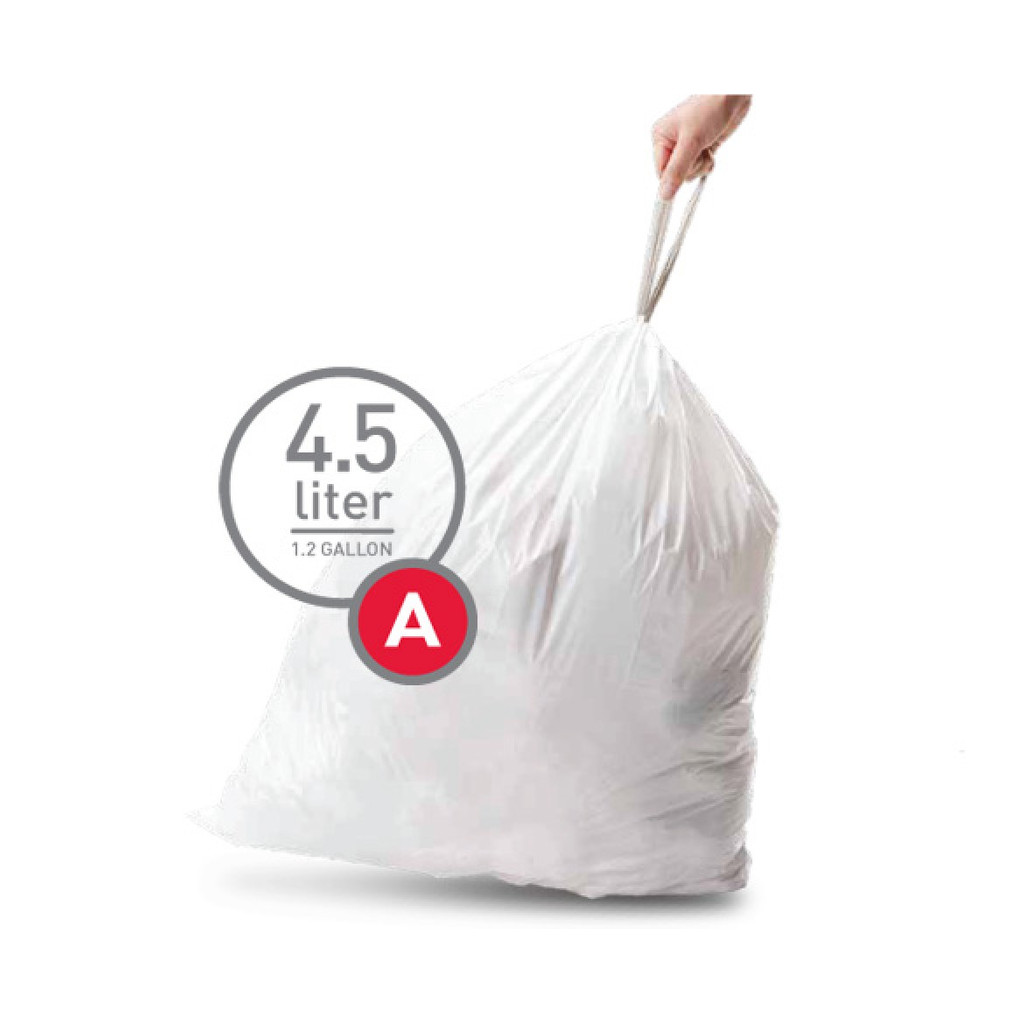 Simplehuman Afvalzak Code A - 4,5 Liter (30 stuks)