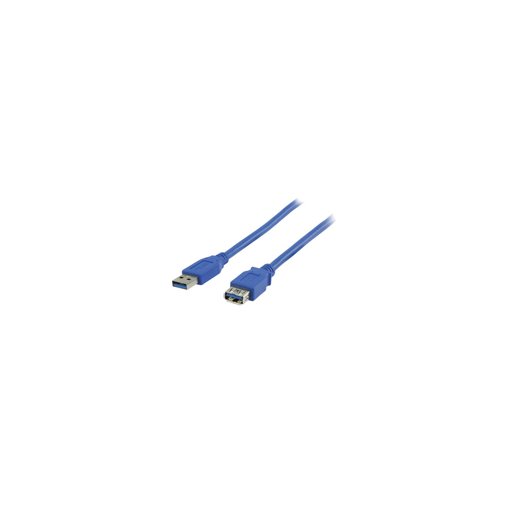 Valueline Usb 30 Verlengkabel 2M Blauw valueline kopen in de aanbieding