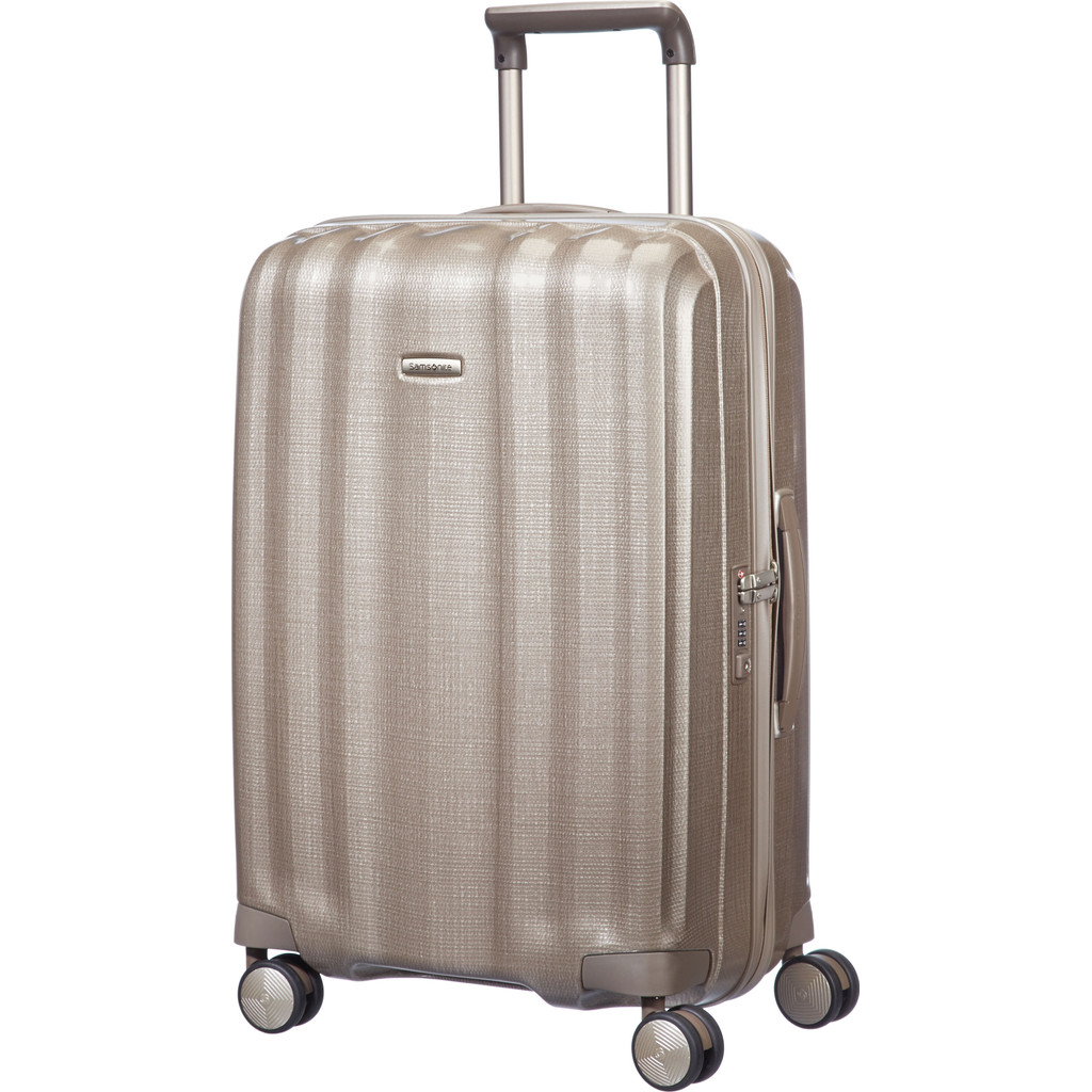 Samsonite Lite Cube Spinner 68Cm Ivory Gold samsonite kopen in de aanbieding Samsonite Lite Cube Spinner 68Cm Ivory Gold samsonite kopen in de aanbieding