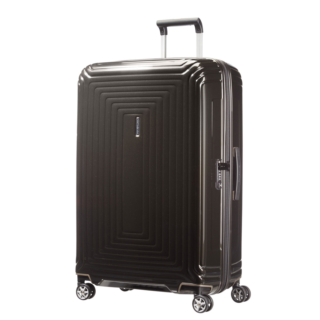 Samsonite Neopulse Spinner 75Cm Metallic Black samsonite kopen in de aanbieding