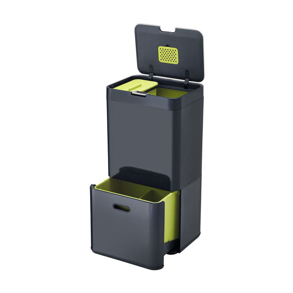Joseph Joseph Intelligent Waste Totem 60 Liter Graphite