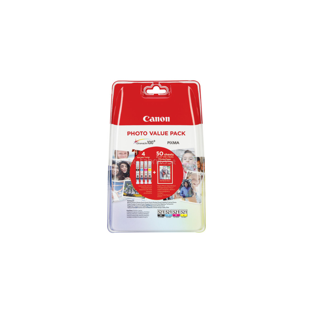 Canon Cli 521 Value Pack 2933B010 canon kopen in de aanbieding