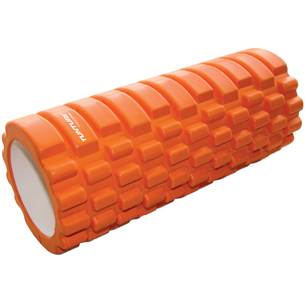 Tunturi Yoga Foam Grid Roller 33 Cm Orange tunturi kopen in de aanbieding