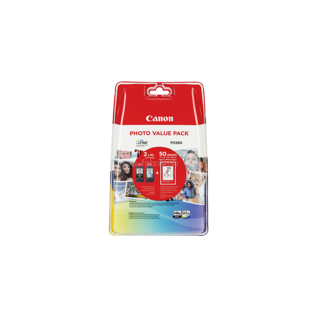 Canon Pg 540Xlcl 541Xl Value Pack 5222B013 canon kopen in de aanbieding