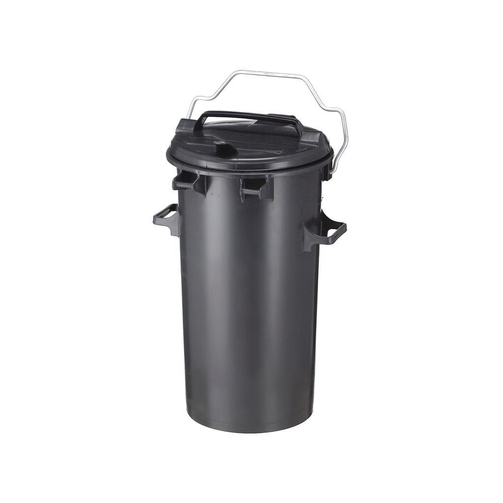 Vepa Bins Buiten Prullenbak 50 Liter Grijs