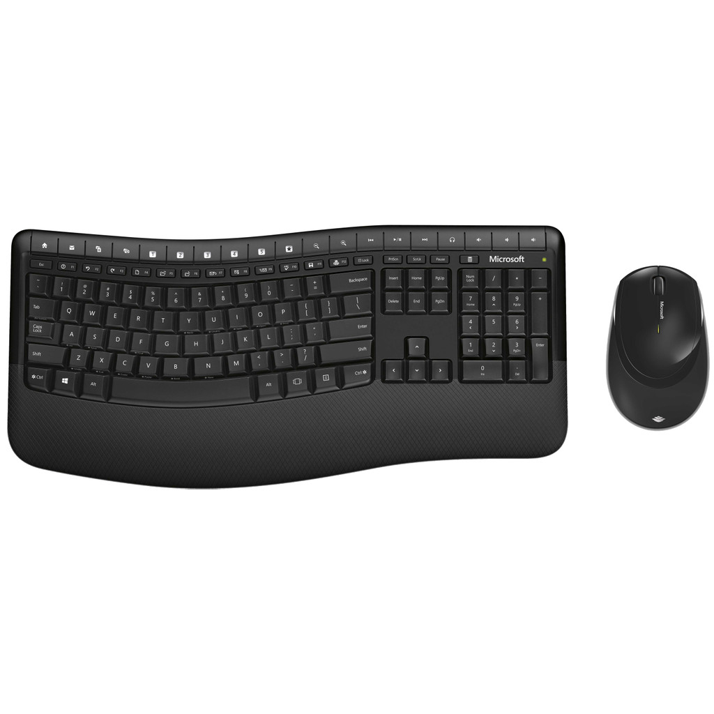 Microsoft Wireless Comfort Desktop 5050 Qwerty microsoft kopen in de aanbieding