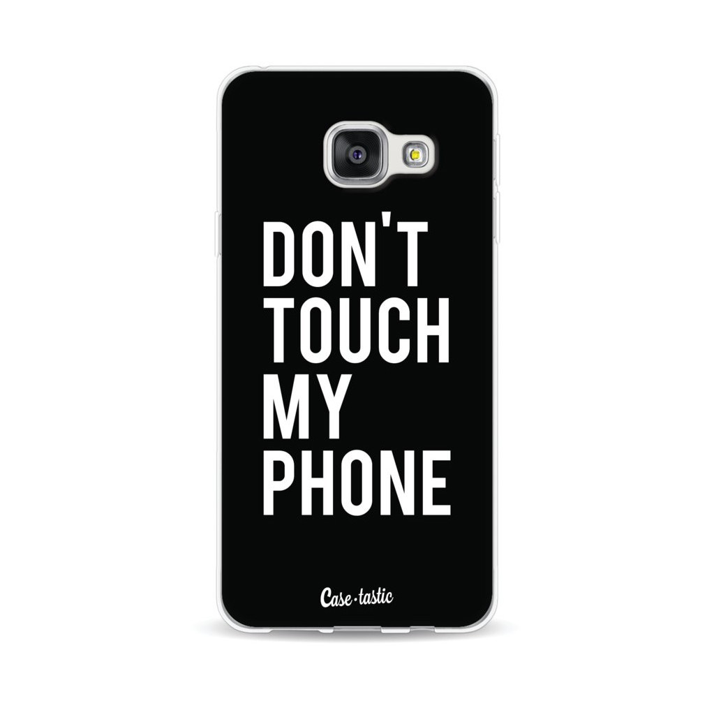 Casetastic Softcover Samsung Galaxy A3 2016 Dont Touch My Phone casetastic kopen in de aanbieding Casetastic Softcover Samsung Galaxy A3 2016 Dont Touch My Phone casetastic kopen in de aanbieding