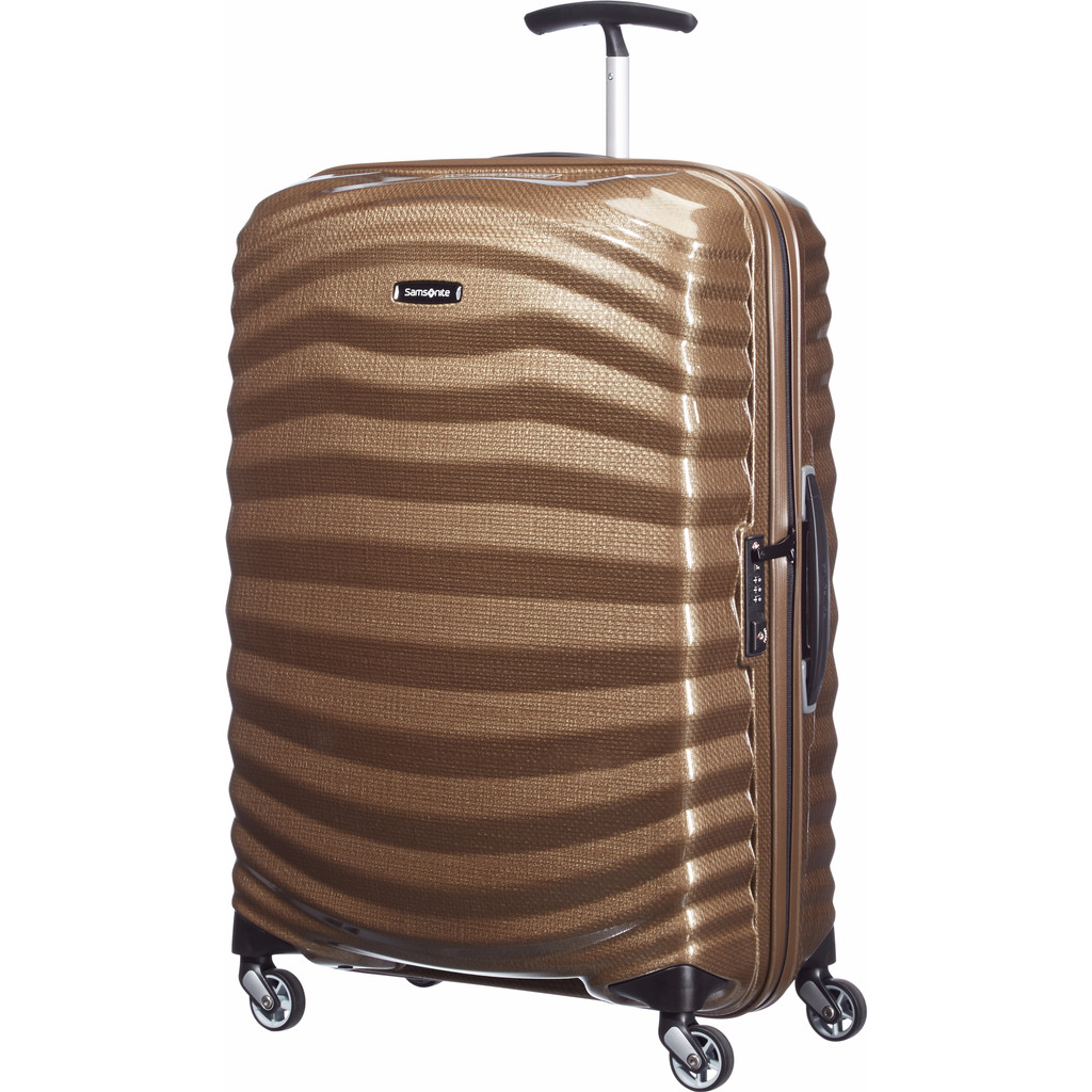 Samsonite Lite Shock Spinner 69Cm Sand samsonite kopen in de aanbieding Samsonite Lite Shock Spinner 69Cm Sand samsonite kopen in de aanbieding