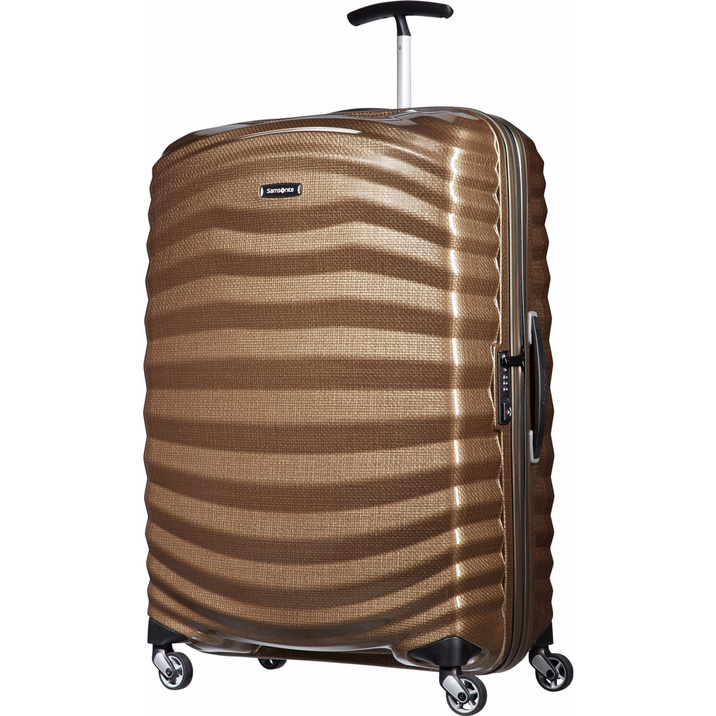 Samsonite Lite Shock Spinner 75Cm Sand samsonite kopen in de aanbieding Samsonite Lite Shock Spinner 75Cm Sand samsonite kopen in de aanbieding