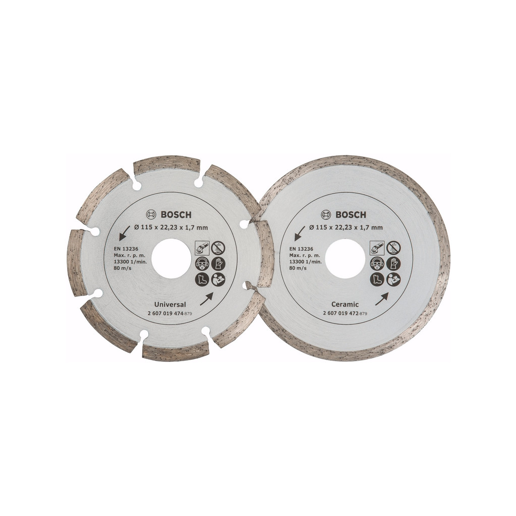 Bosch Diamantschijf 115 Mm 2 Stuks bosch kopen in de aanbieding