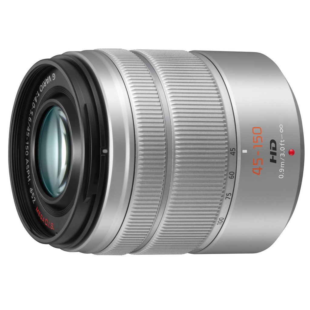 Panasonic Lumix G Vario 45-150mm f/4.0-5.6 O.I.S. Zilver