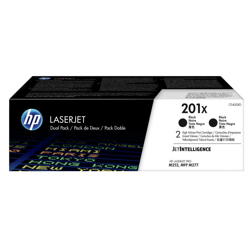 Hp 201X Toner Zwart Xl Duo Pack Cf400Xd hp kopen in de aanbieding