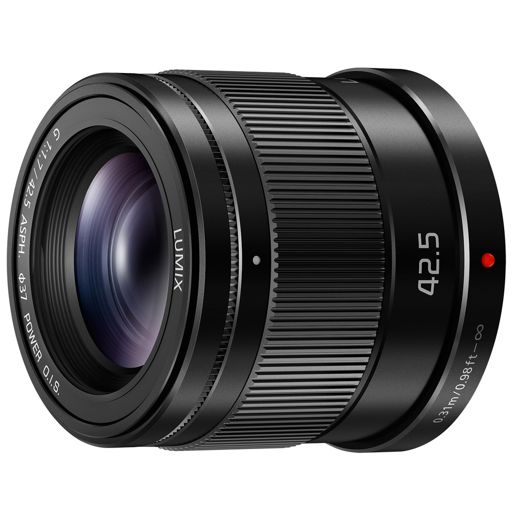 Panasonic Lumix G MFT 42,5mm f/1.7 ASPH O.I.S. Zwart
