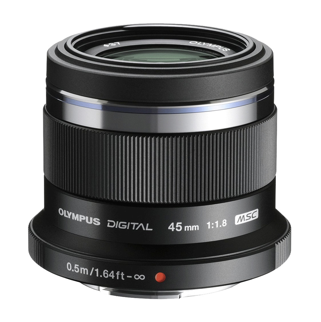 Olympus M.Zuiko Digital 45mm f/1.8 Zwart