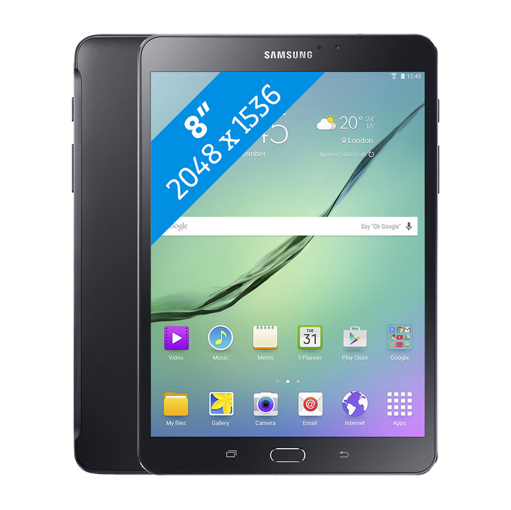 Samsung Galaxy Tab S2 8 inch 32GB Zwart 2016