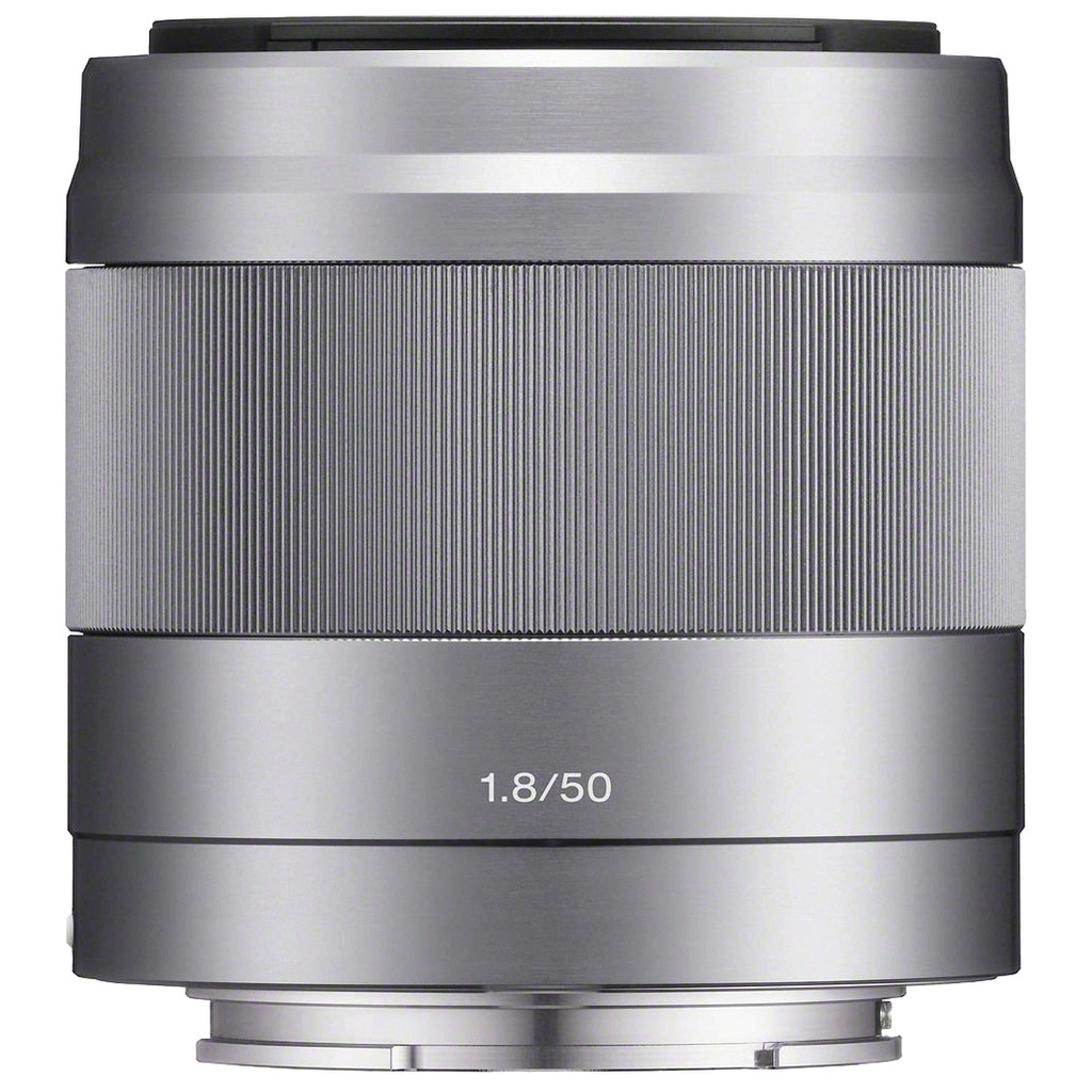Sony E 50mm f/1.8 OSS Zilver