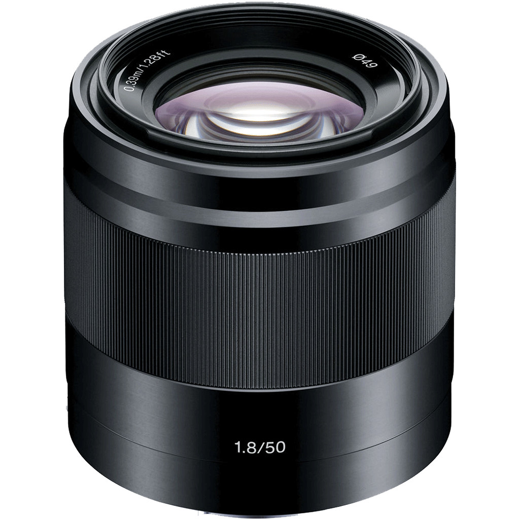 Sony E 50mm f/1.8 OSS Zwart