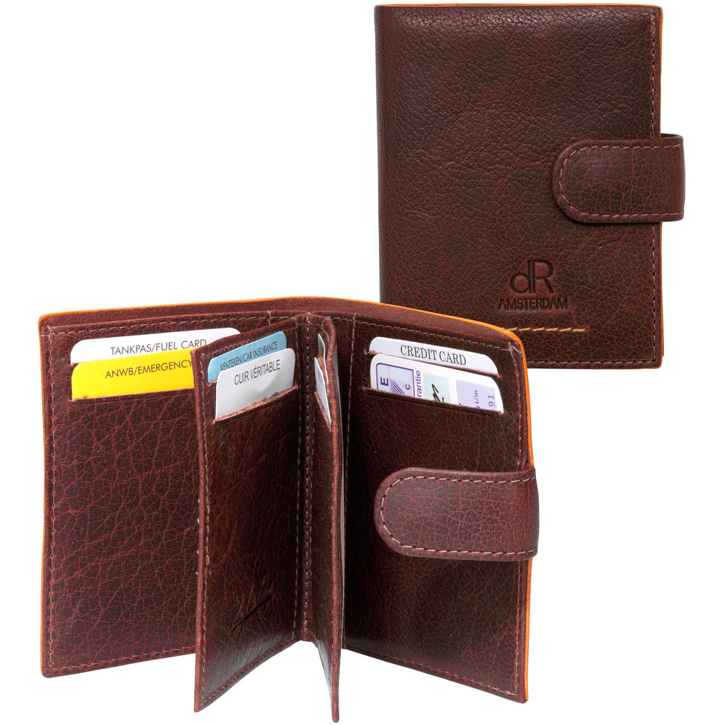 Dr Amsterdam Icon Creditcard Etui 91636 Brown dr amsterdam kopen in de aanbieding