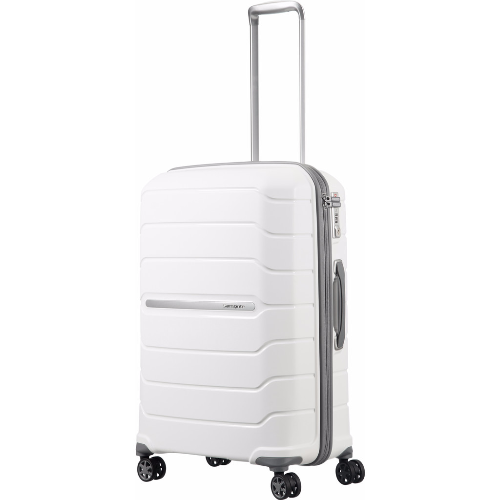 Samsonite Flux Expandable Spinner 68Cm White samsonite kopen in de aanbieding