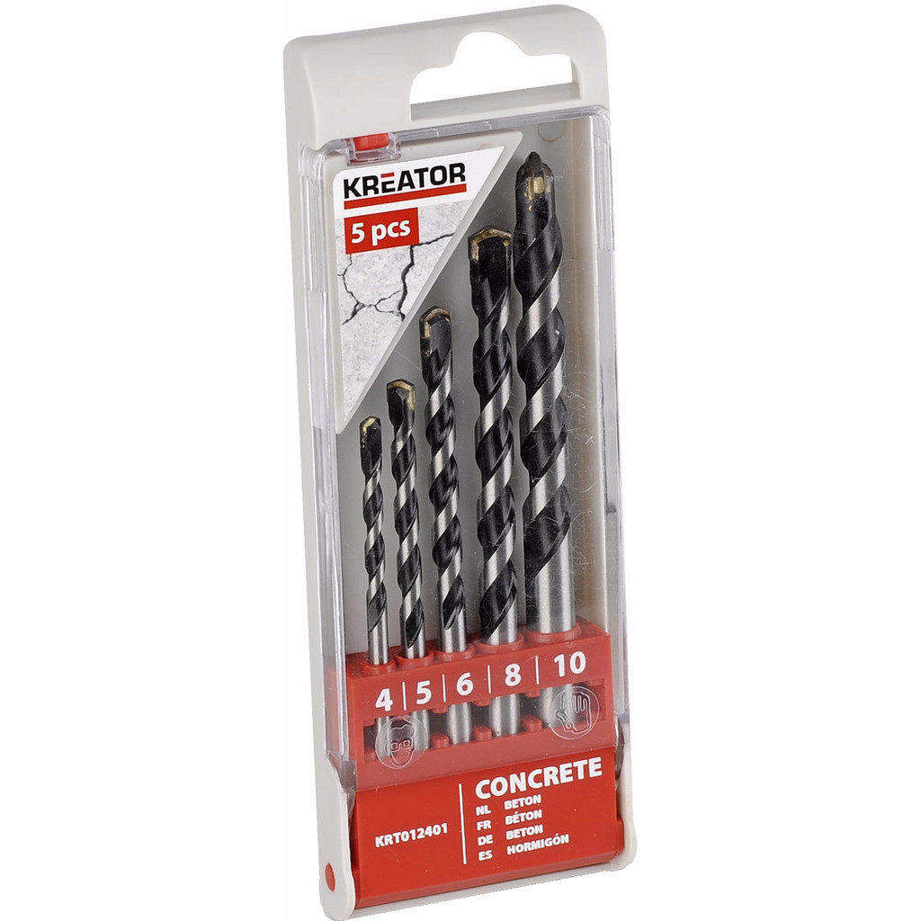 Kreator Krt012401 5 Delige Betonborenset kreator kopen in de aanbieding