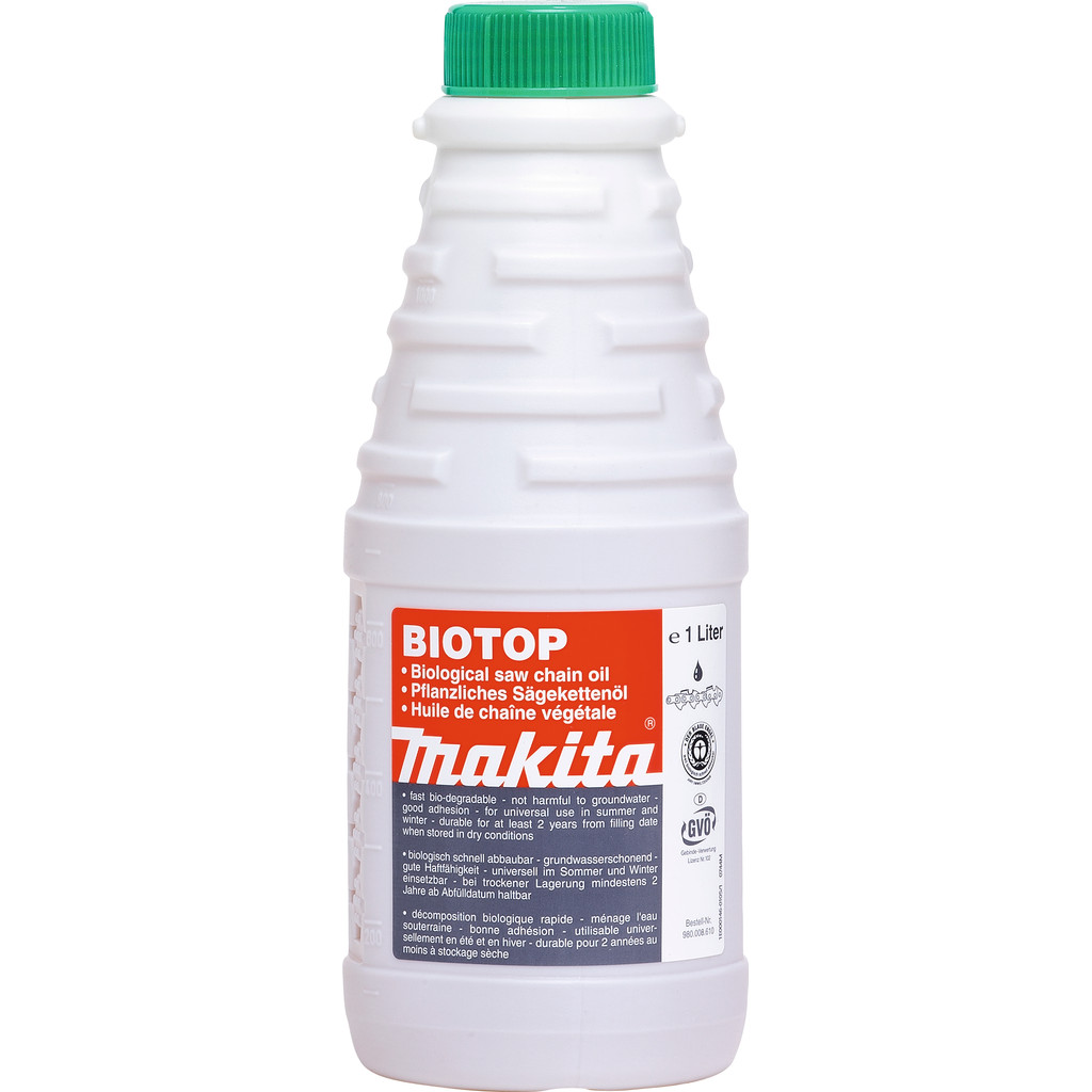 Makita Kettingolie Biotop 1 liter