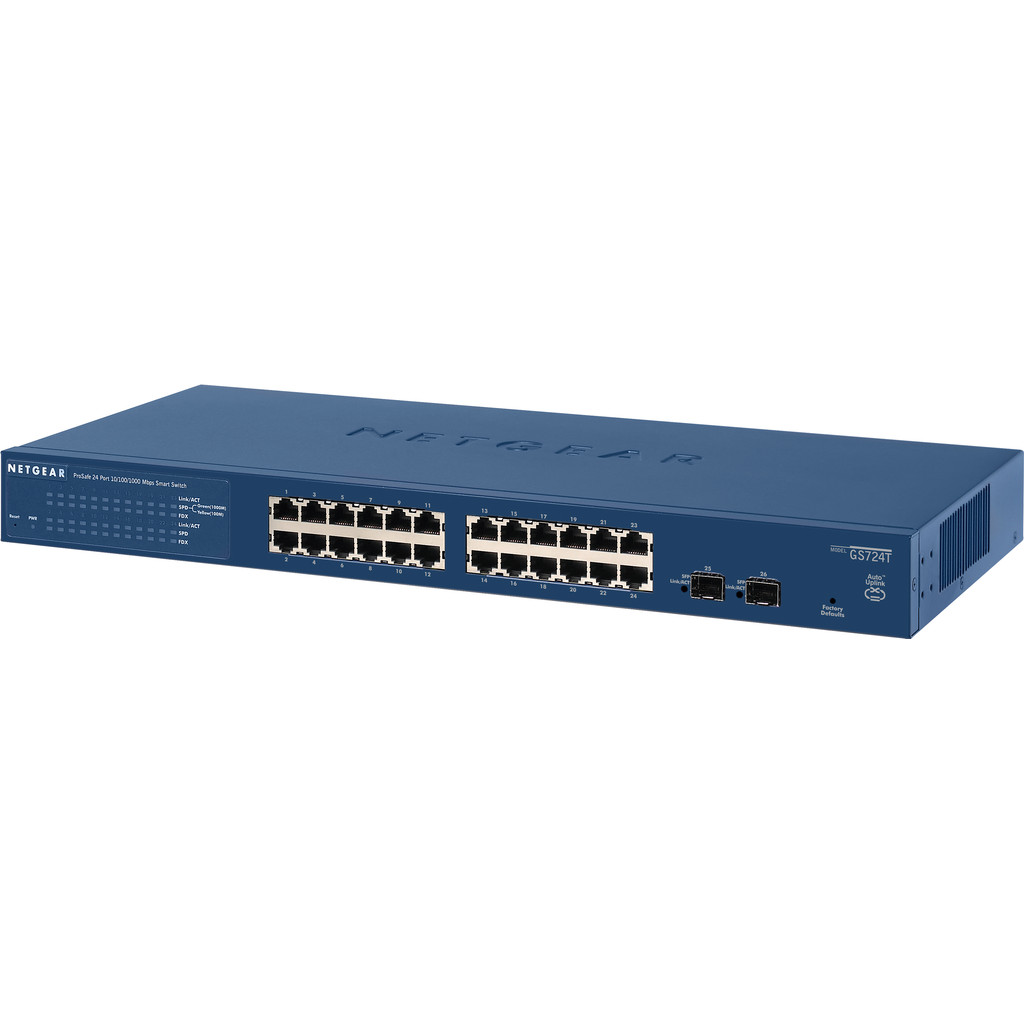 Netgear Gs724T 24 Poorts Gigabit Switch netgear kopen in de aanbieding Netgear Gs724T 24 Poorts Gigabit Switch netgear kopen in de aanbieding