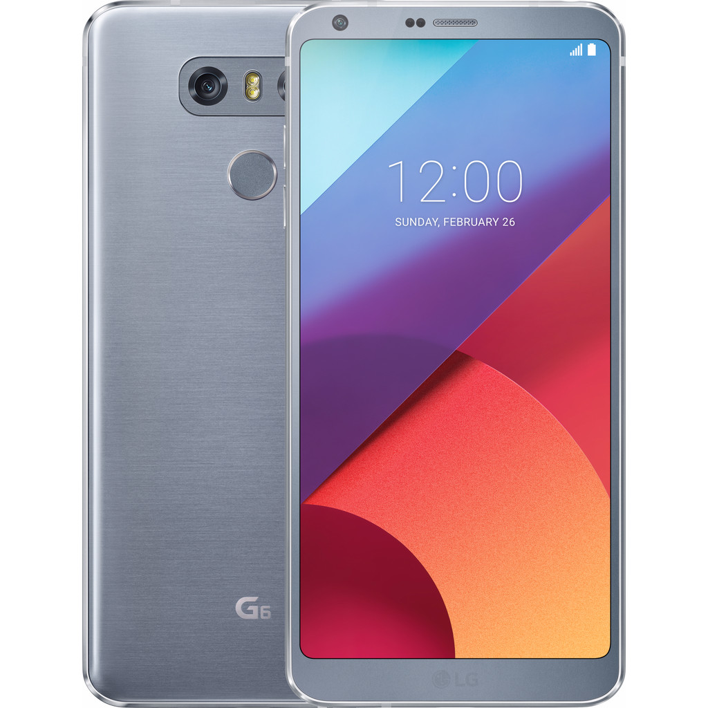 LG G6 Grijs-32 GB opslagcapaciteit 5,7 inch Quad HD scherm Android 7.0 Nougat