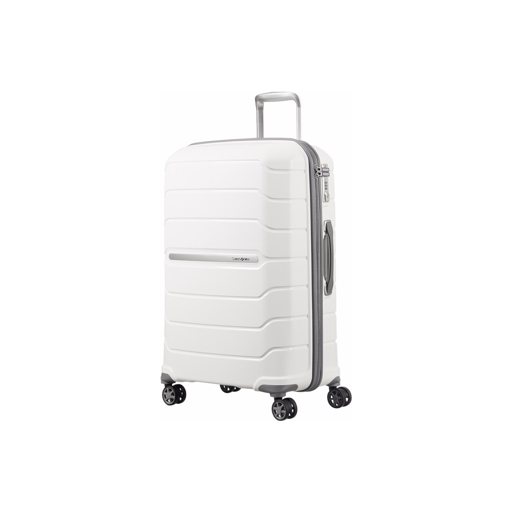 Samsonite Flux Expandable Spinner 75Cm White samsonite kopen in de aanbieding