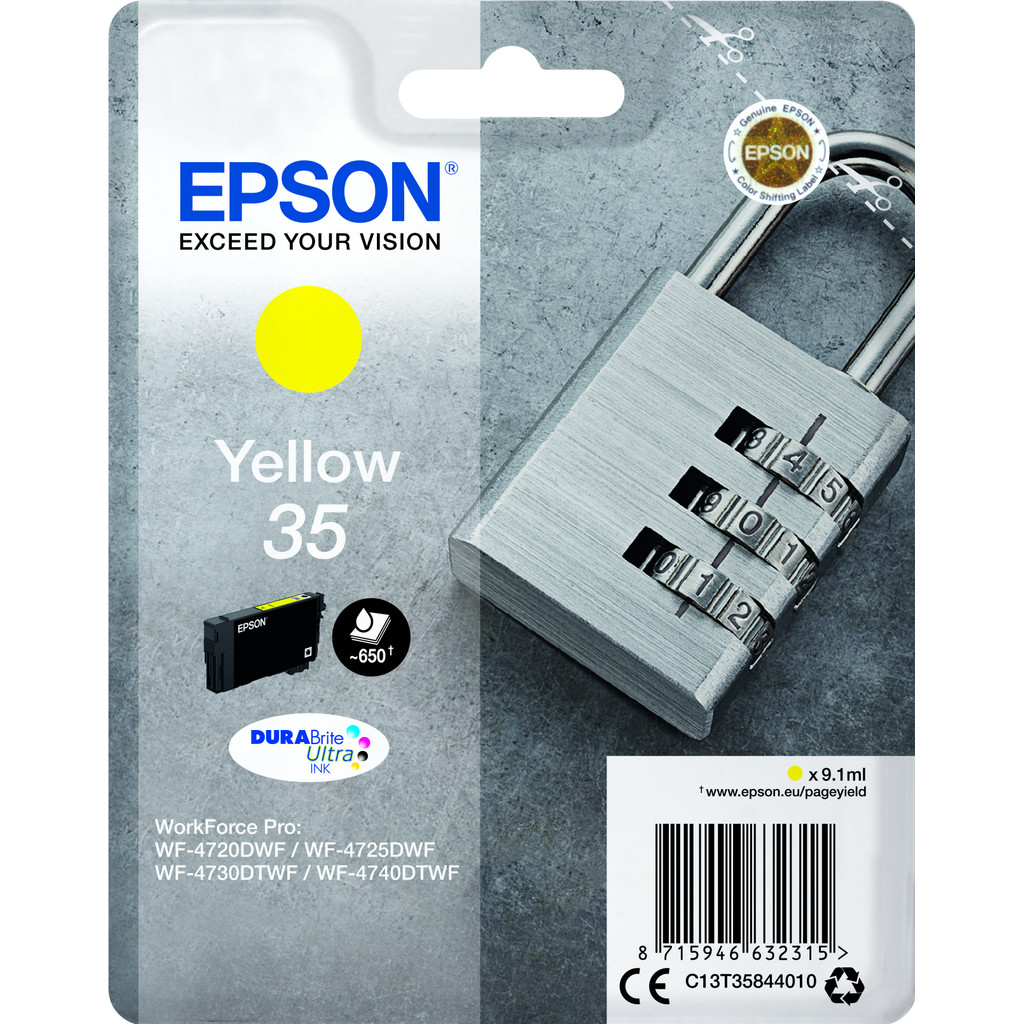 Epson 35 Geel C13T35844010 epson kopen in de aanbieding